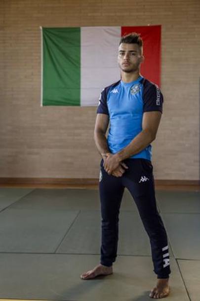 Fabio Basile, 22 anni, in gara nella categoria 66 kg